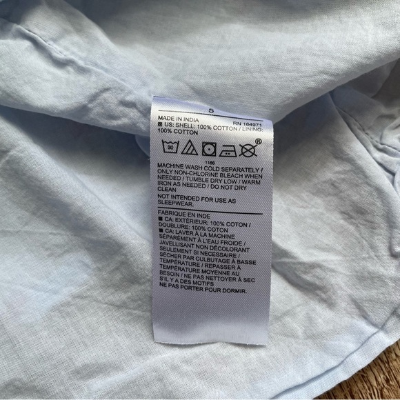 Janie and Jack Floral Ruffle Sleeve Dress Peek A Blue Floral Size Small - Picture 4 of 4